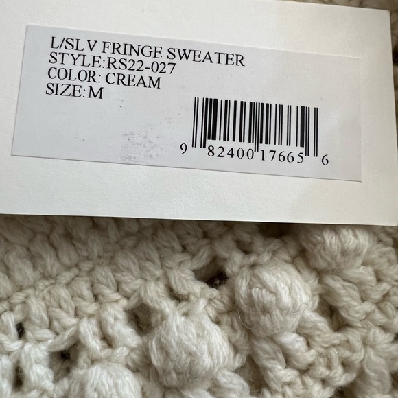 New Sea
Darcy Fringe Sweater - Picture 14 of 14